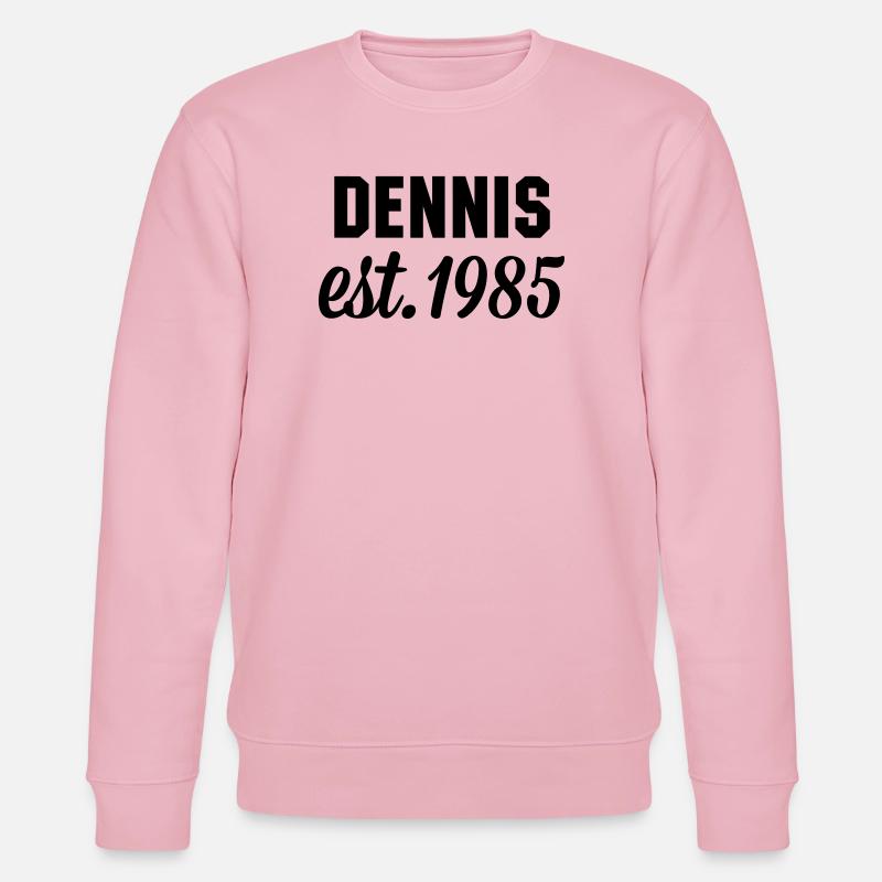 Dennis est 1985 - Stanley/Stella Unisex Bio-Sweatshirt CHANGER  - Hellrosa