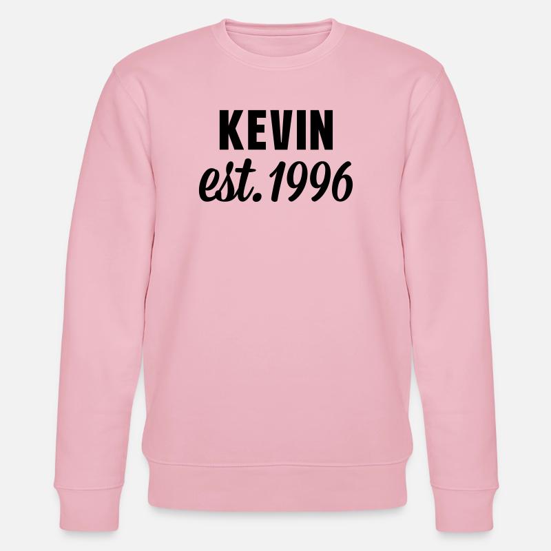 Kevin est 1996 - Stanley/Stella Unisex Bio-Sweatshirt CHANGER  - Hellrosa