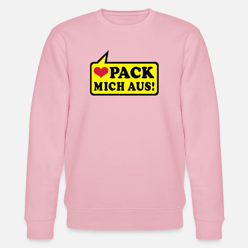 liebe und mehr - Stanley/Stella Unisex Bio-Sweatshirt CHANGER  - Hellrosa