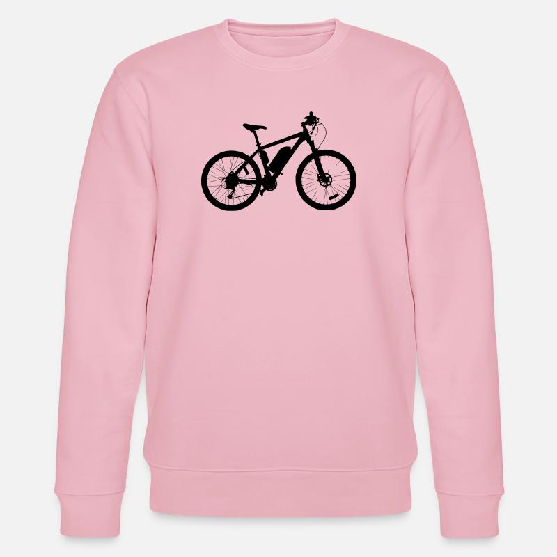 E-Bike - Stanley/Stella Unisex Bio-Sweatshirt CHANGER - Hellrosa