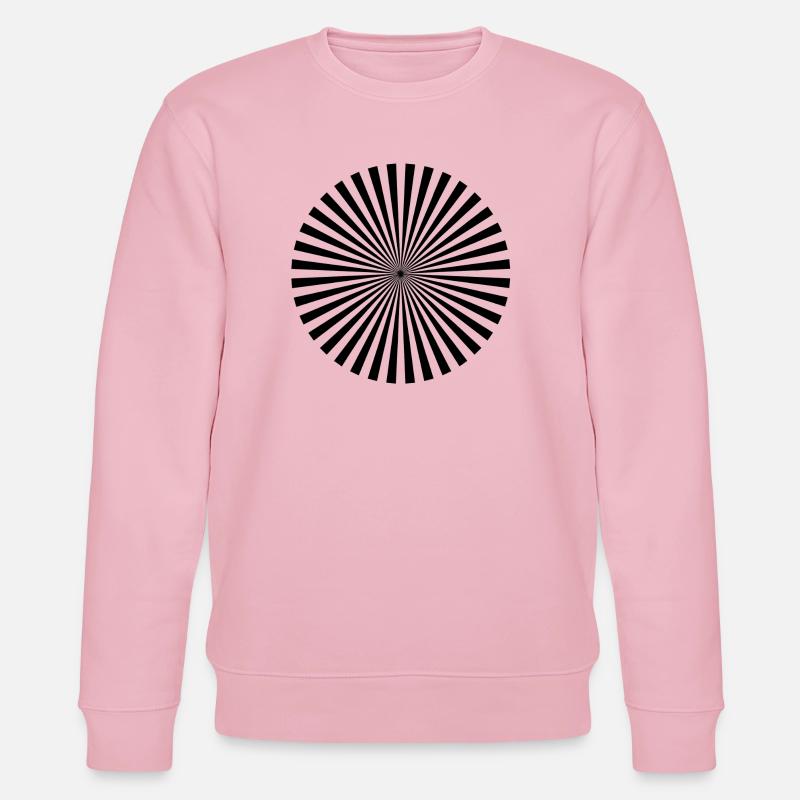 Siemensstern - Stanley/Stella Unisex Bio-Sweatshirt CHANGER  - Hellrosa