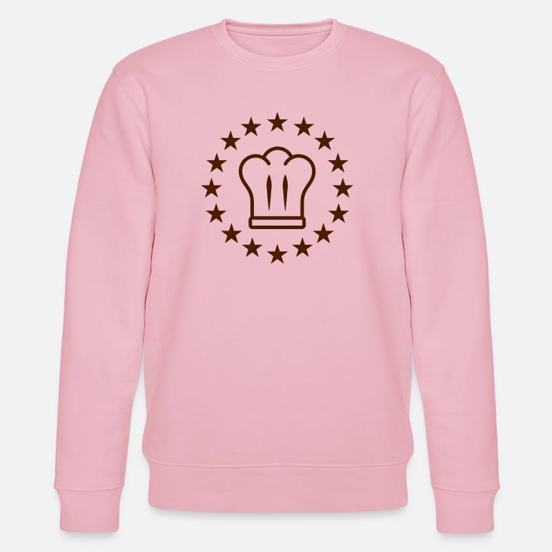 Sternekoch - Stanley/Stella Unisex Bio-Sweatshirt CHANGER  - Hellrosa