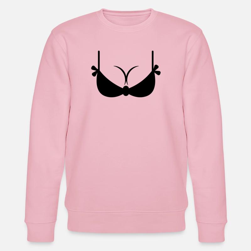 Wonderbra - Stanley/Stella Unisex Bio-Sweatshirt CHANGER  - Hellrosa