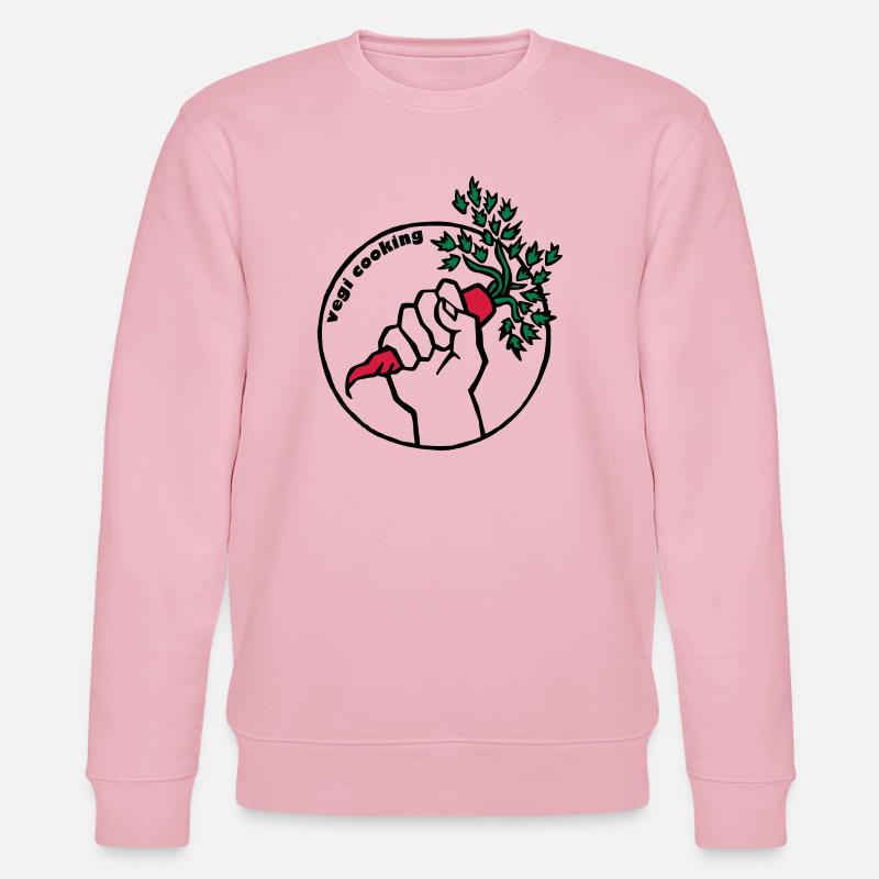 Vegan - Stanley/Stella Unisex Bio-Sweatshirt CHANGER  - Hellrosa