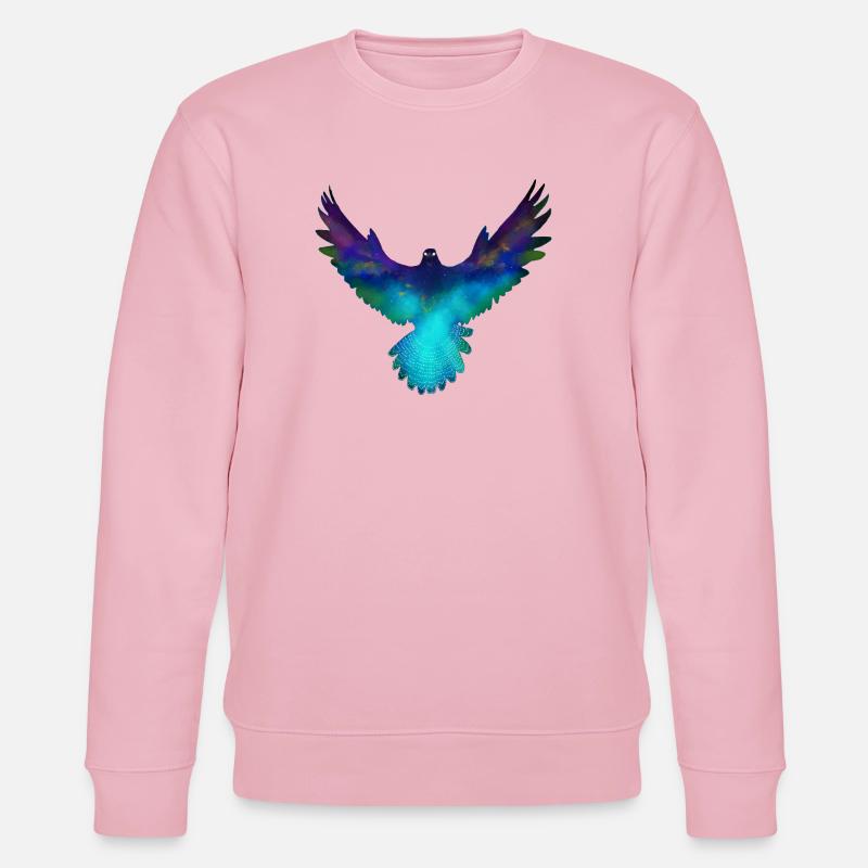 eagle falcon - Stanley/Stella CHANGER Unisex Organic Sweatshirt - cotton pink