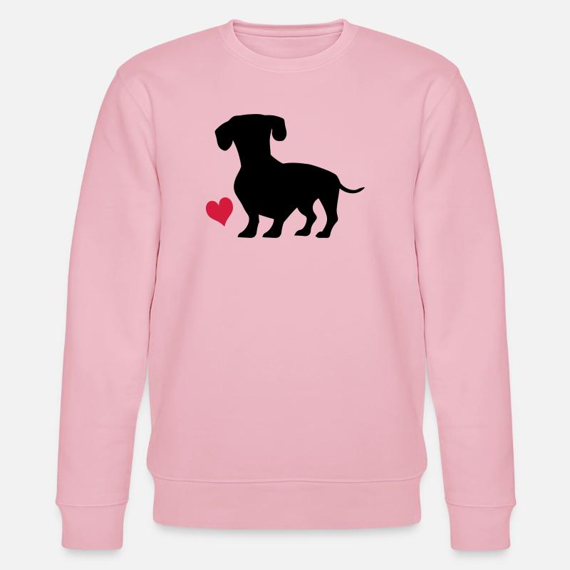 Dackel - Sweat bio CHANGER Stanley/Stella Unisexe - rose pâle