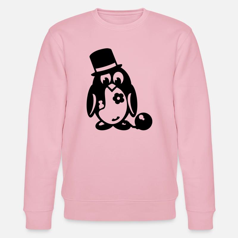 pingouin baccalauréat - Sweat bio CHANGER Stanley/Stella Unisexe - rose pâle