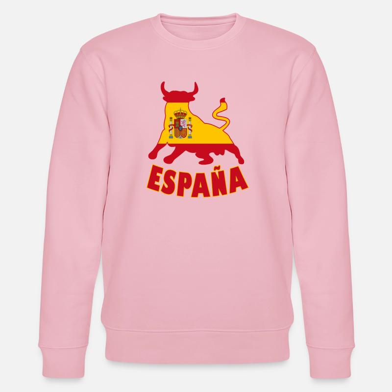 Spanischer Stier - Stanley/Stella Unisex Bio-Sweatshirt CHANGER  - Hellrosa