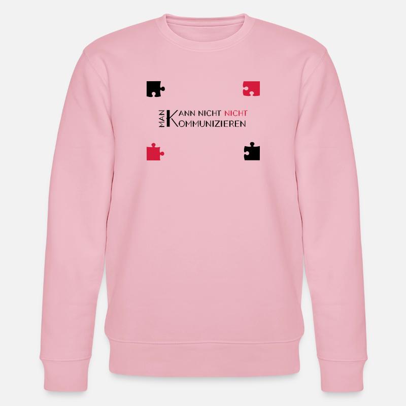 communication watzlawick - Stanley/Stella Unisex Bio-Sweatshirt CHANGER  - Hellrosa