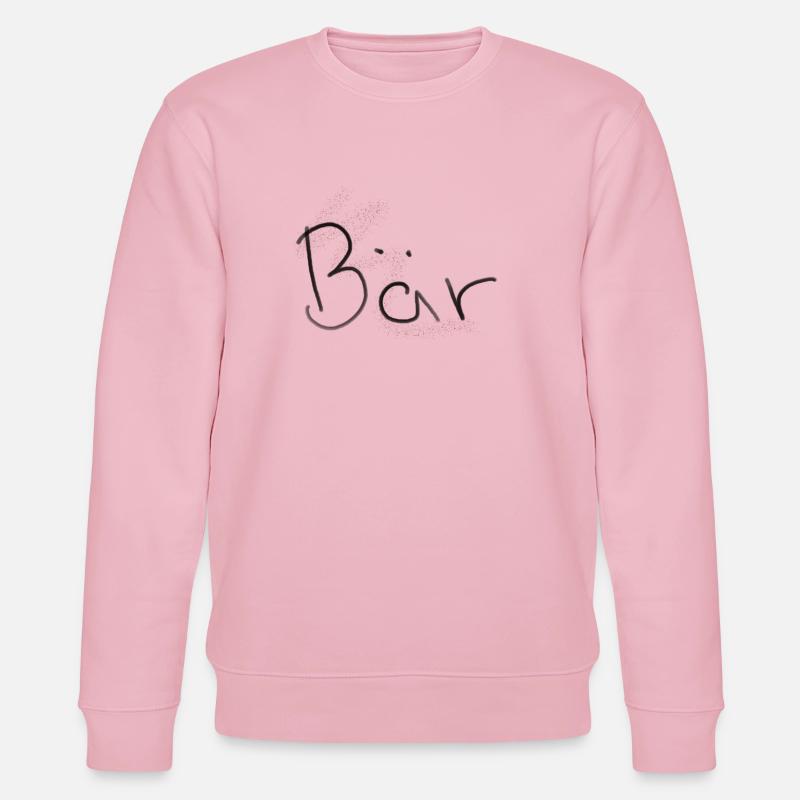 Bär - Stanley/Stella Unisex Bio-Sweatshirt CHANGER - Hellrosa