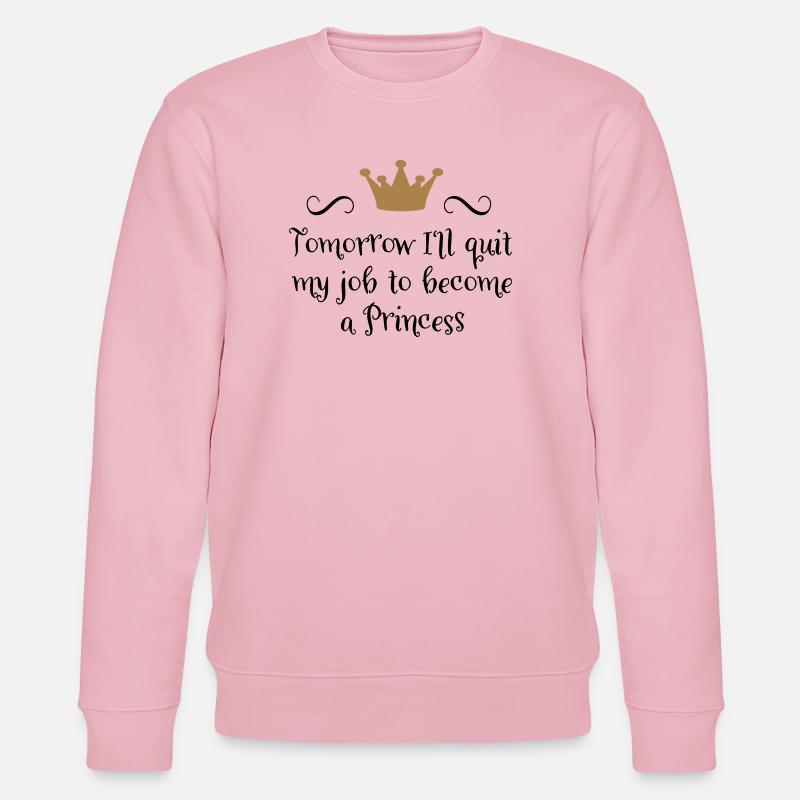 princess - Stanley/Stella Unisex Bio-Sweatshirt CHANGER  - Hellrosa