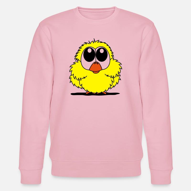 Küken - Stanley/Stella Unisex Bio-Sweatshirt CHANGER  - Hellrosa