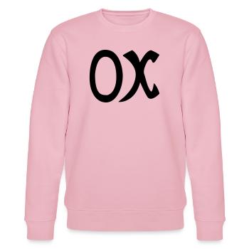 araber - Stanley/Stella Unisex Bio-Sweatshirt CHANGER  - Hellrosa - Vorne - Jaron (178cm) & Liana (172cm)