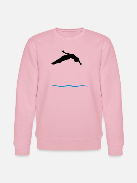 Turmspringer - Stanley/Stella Unisex Bio-Sweatshirt CHANGER  - Hellrosa