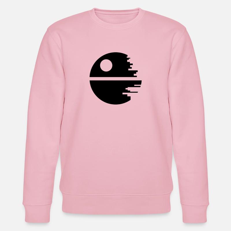 Planet Space Roboter - Stanley/Stella Unisex Bio-Sweatshirt CHANGER  - Hellrosa