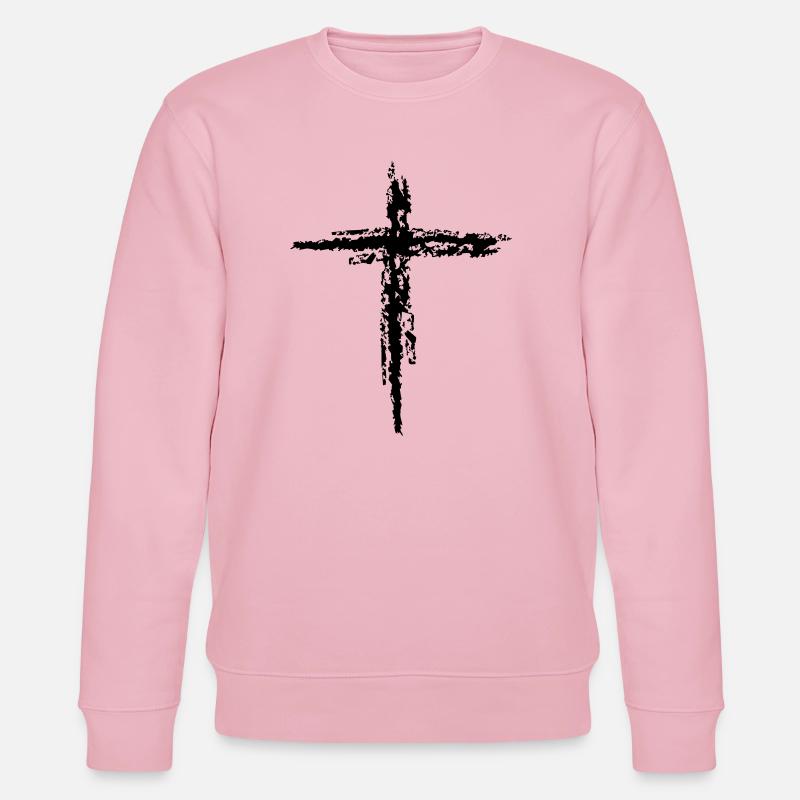 Intersection - Sweat bio CHANGER Stanley/Stella Unisexe - rose pâle