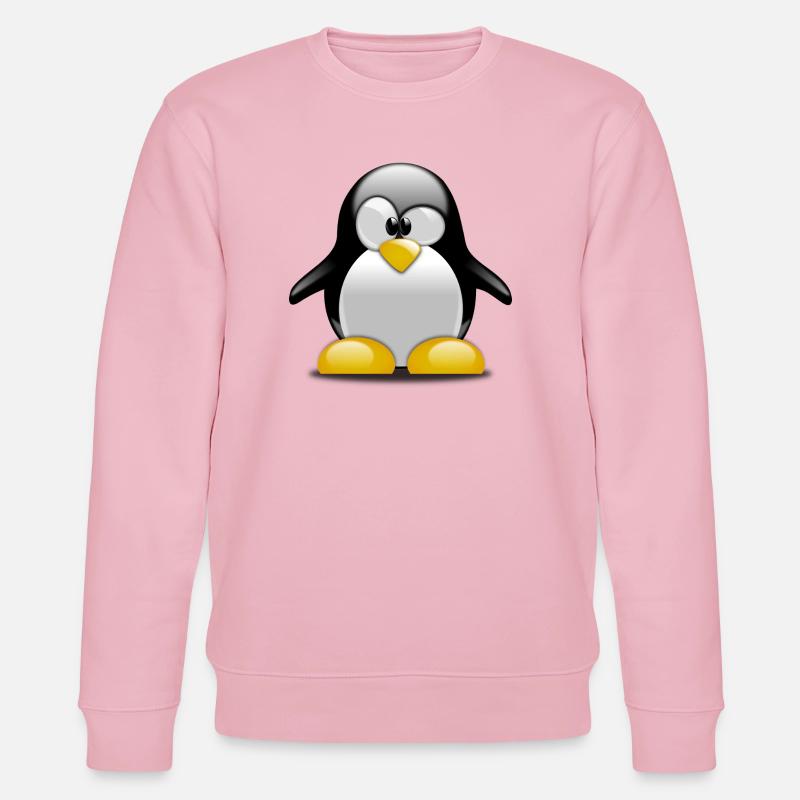 penguin property - Stanley/Stella CHANGER Unisex Organic Sweatshirt - cotton pink