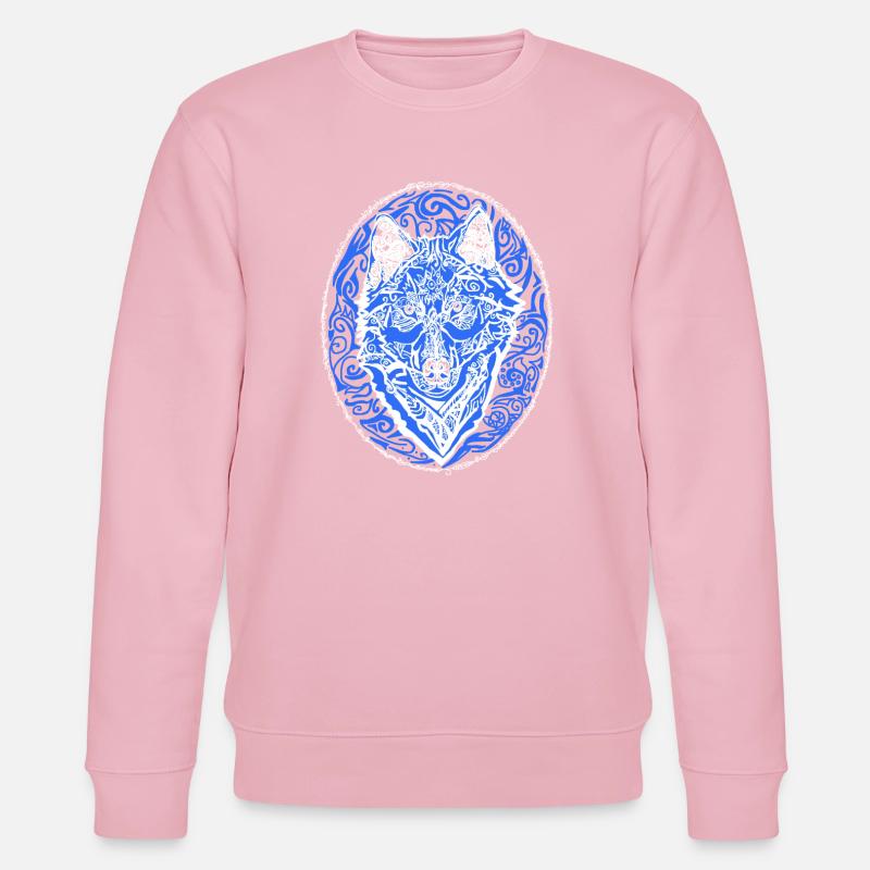 wolf - Stanley/Stella CHANGER Unisex Organic Sweatshirt - cotton pink