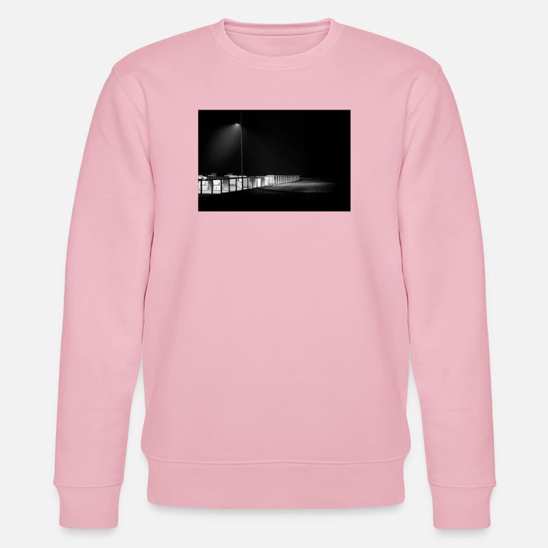 Deich an der Nordsee - Stanley/Stella Unisex Bio-Sweatshirt CHANGER - Hellrosa