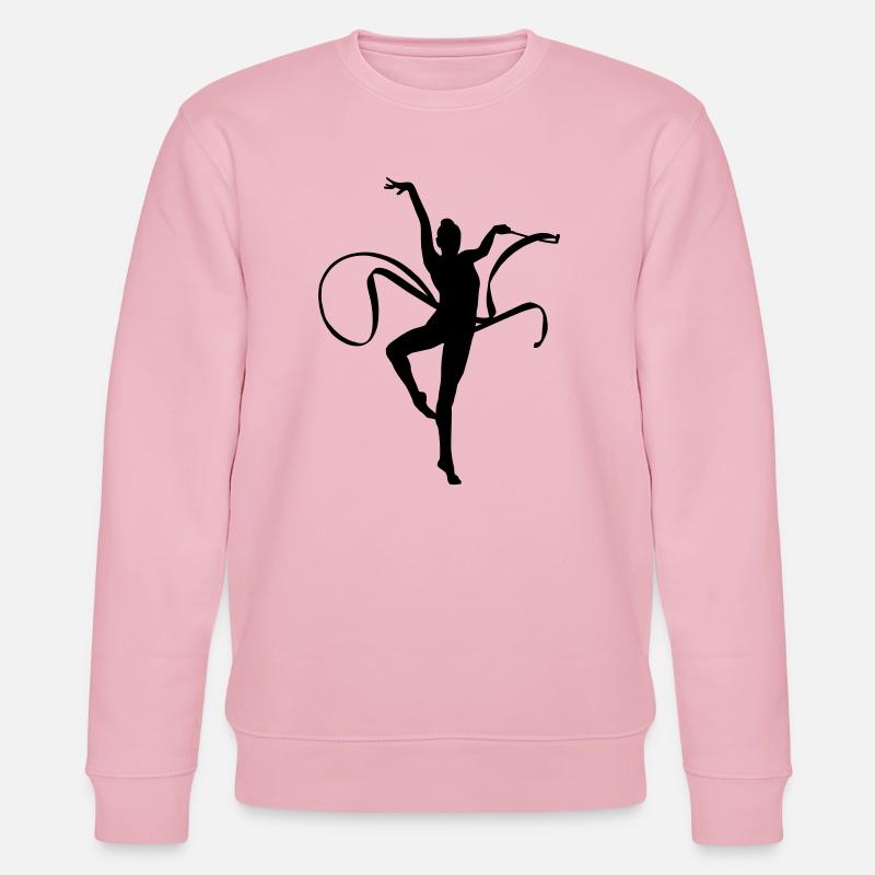 Gymnastik - Stanley/Stella Unisex Bio-Sweatshirt CHANGER  - Hellrosa