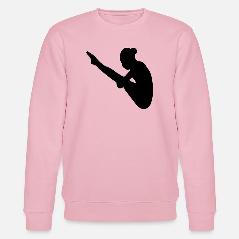 Saut de tour - Sweat bio CHANGER Stanley/Stella Unisexe - rose pâle