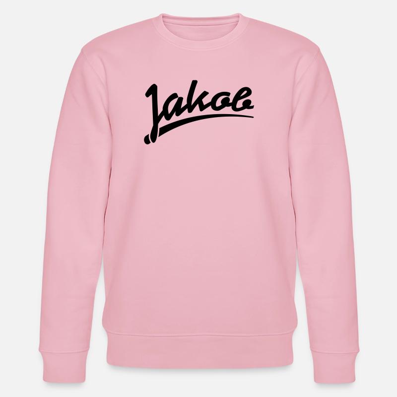 Jakob - Stanley/Stella Unisex Bio-Sweatshirt CHANGER  - Hellrosa