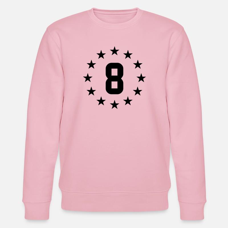 8 ans - Sweat bio CHANGER Stanley/Stella Unisexe - rose pâle