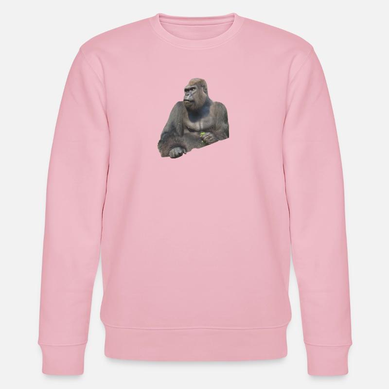 gorilla - Sweat bio CHANGER Stanley/Stella Unisexe - rose pâle