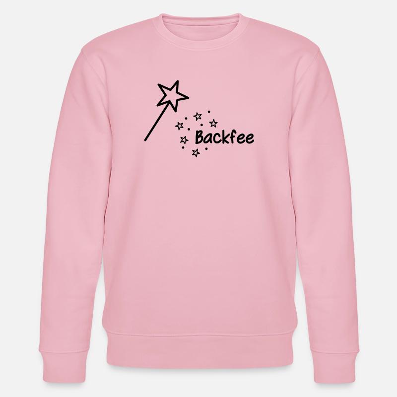 Backfee - Sweat bio CHANGER Stanley/Stella Unisexe - rose pâle