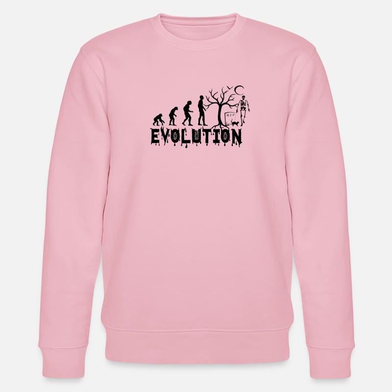 EVOLUTION HALLOWEEN gift - Stanley/Stella CHANGER Unisex Organic Sweatshirt - cotton pink