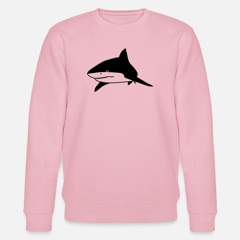 Hai-Tier - Stanley/Stella Unisex Bio-Sweatshirt CHANGER  - Hellrosa