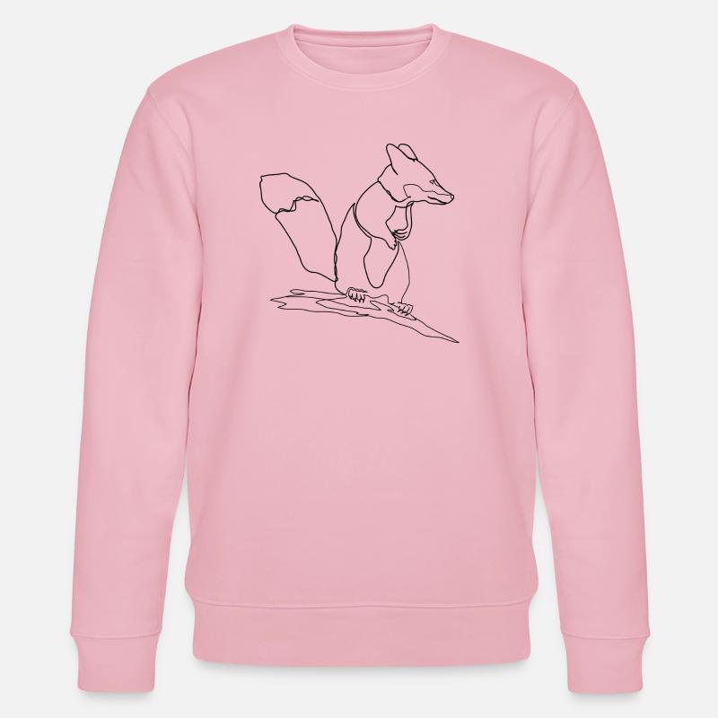 Fox Squirrel Squirrel Fox - Sweat bio CHANGER Stanley/Stella Unisexe - rose pâle