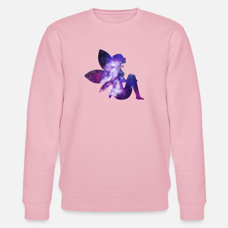 Fee Galaxy - Stanley/Stella Unisex Bio-Sweatshirt CHANGER  - Hellrosa