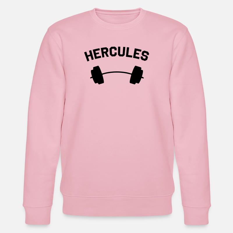 HERCULES - Stanley/Stella Unisex Bio-Sweatshirt CHANGER  - Hellrosa