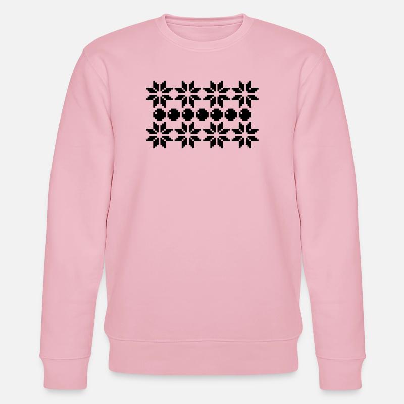 ugly christmas design - Stanley/Stella Unisex Bio-Sweatshirt CHANGER  - Hellrosa