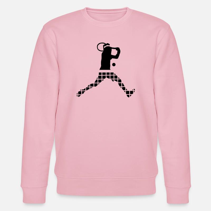 Tennis - Stanley/Stella Unisex Bio-Sweatshirt CHANGER  - Hellrosa