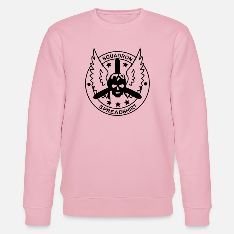 Spitfire Mk 16 - Stanley/Stella Unisex Bio-Sweatshirt CHANGER  - Hellrosa
