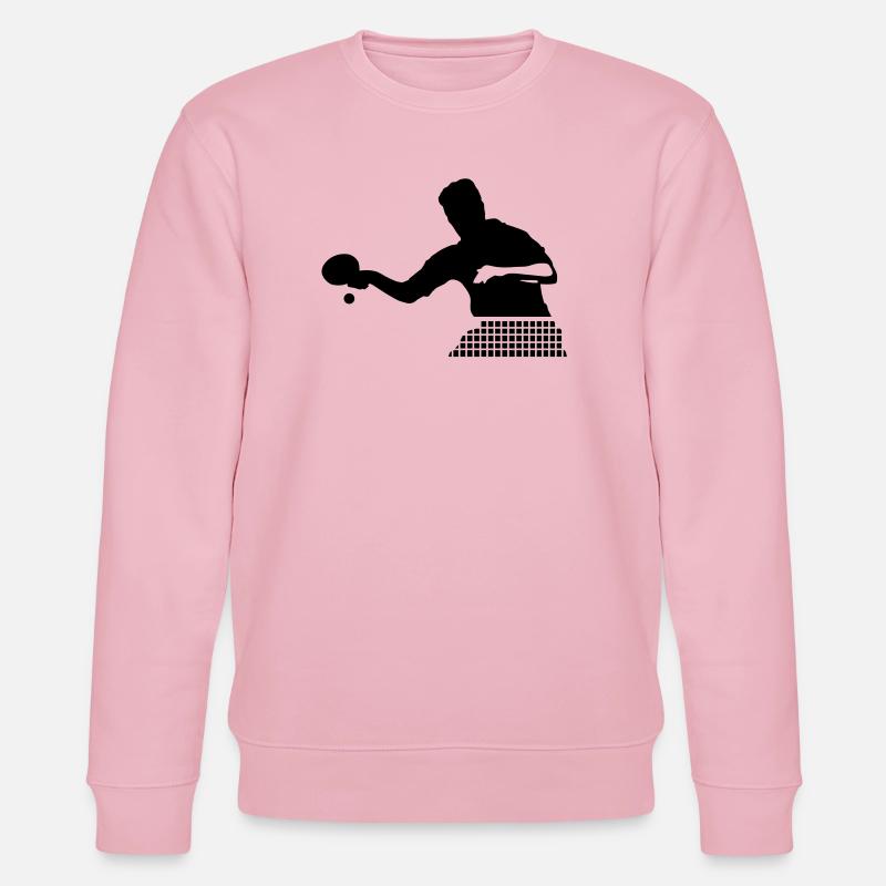 Tischtennis - Stanley/Stella Unisex Bio-Sweatshirt CHANGER - Hellrosa