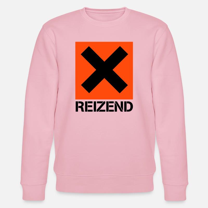 REIZEND - Stanley/Stella Unisex Bio-Sweatshirt CHANGER  - Hellrosa