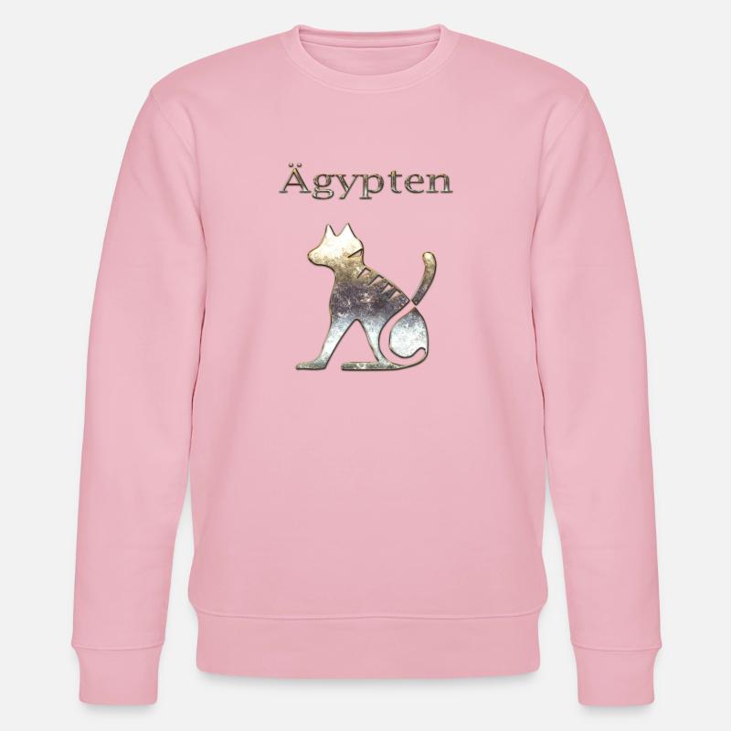 Ägypten 87 - Stanley/Stella Unisex Bio-Sweatshirt CHANGER  - Hellrosa