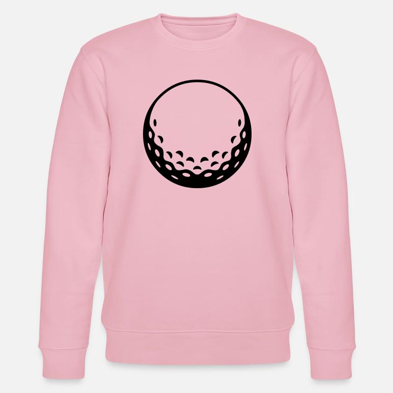 Golfball - einfärbbar - Stanley/Stella Unisex Bio-Sweatshirt CHANGER  - Hellrosa