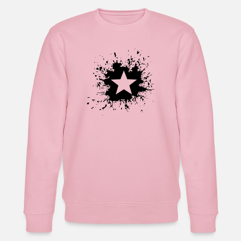 Unknown design - Upload image - Stanley/Stella CHANGER Unisex Organic Sweatshirt - cotton pink