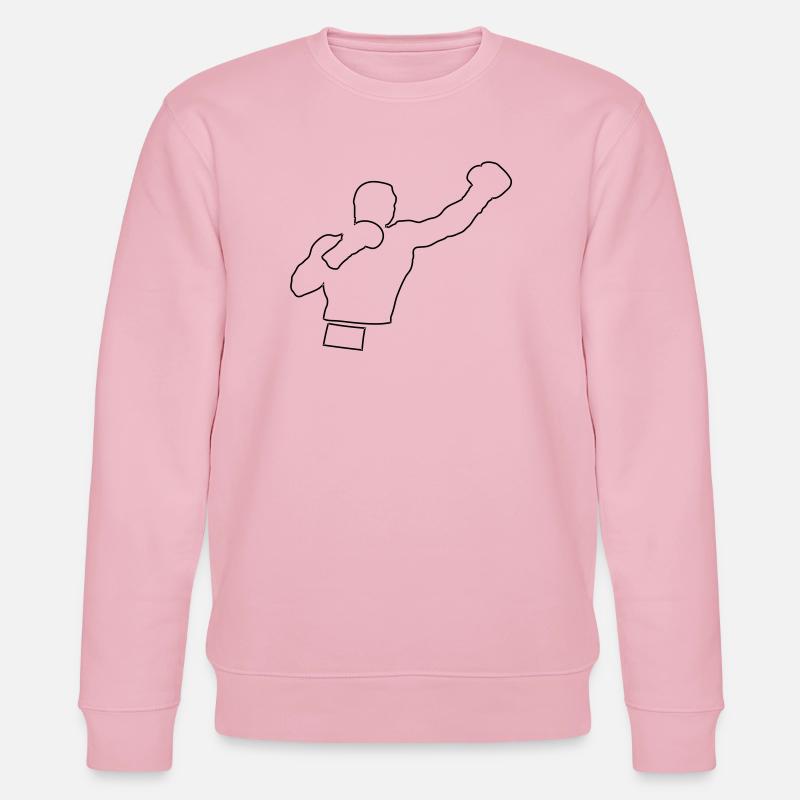 Boxer - Stanley/Stella Unisex Bio-Sweatshirt CHANGER  - Hellrosa