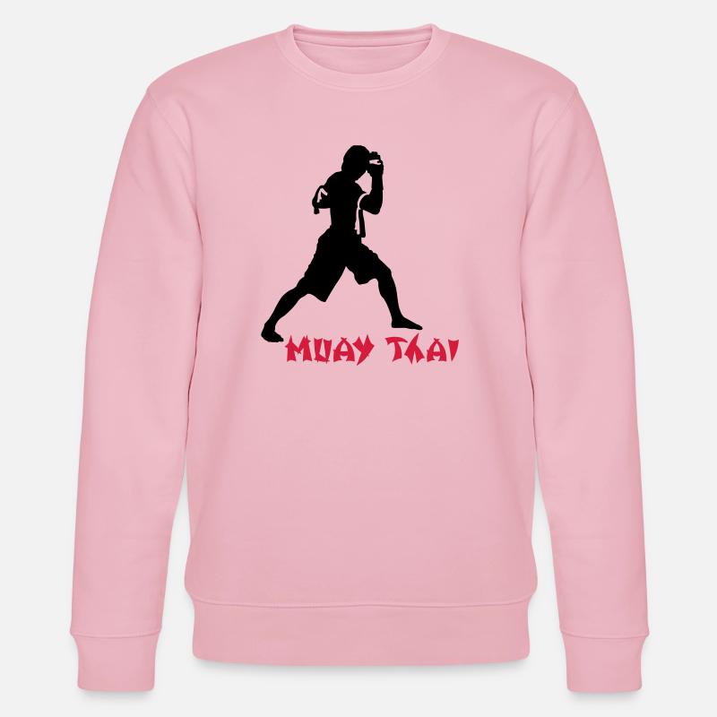 Muay Thai - Stanley/Stella Unisex Bio-Sweatshirt CHANGER  - Hellrosa