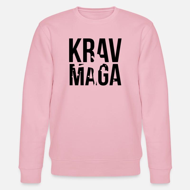 krav maga - Stanley/Stella Unisex Bio-Sweatshirt CHANGER  - Hellrosa