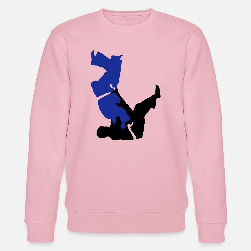 Judo - Stanley/Stella Unisex Bio-Sweatshirt CHANGER  - Hellrosa