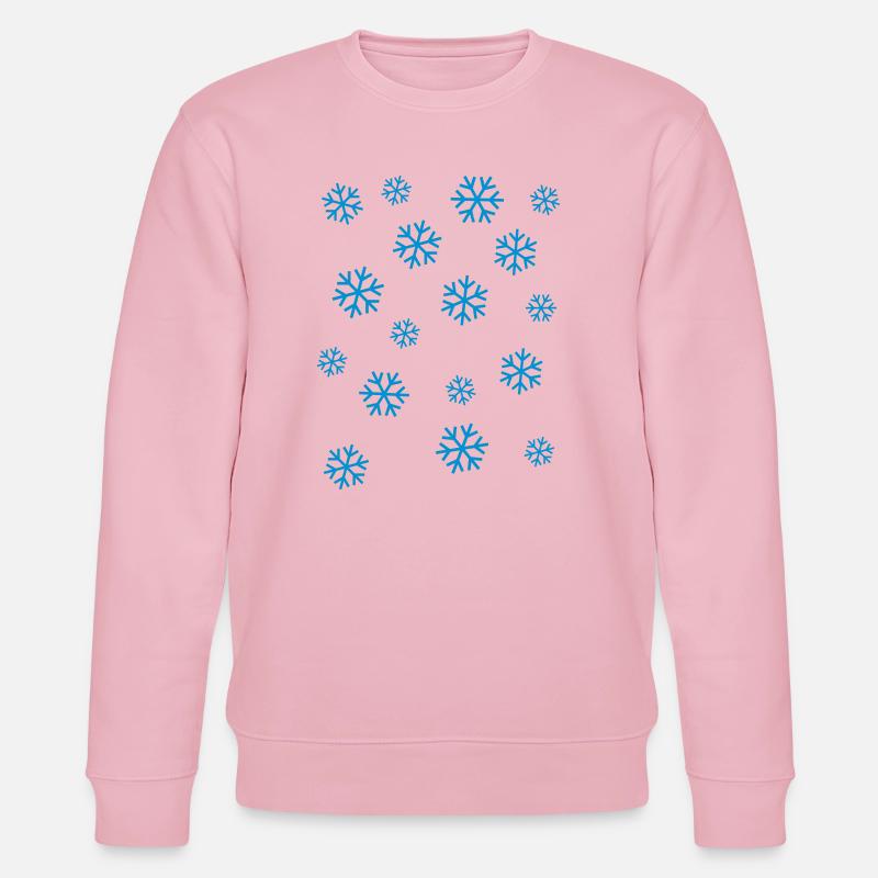neige - Sweat bio CHANGER Stanley/Stella Unisexe - rose pâle