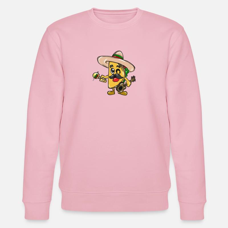 Taco Essen Mexico - Stanley/Stella Unisex Bio-Sweatshirt CHANGER  - Hellrosa