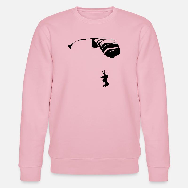 Fallschirm  - Stanley/Stella Unisex Bio-Sweatshirt CHANGER  - Hellrosa
