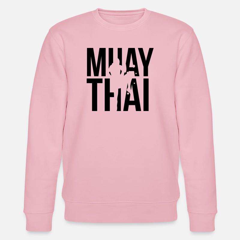 muay thai - Stanley/Stella Unisex Bio-Sweatshirt CHANGER  - Hellrosa